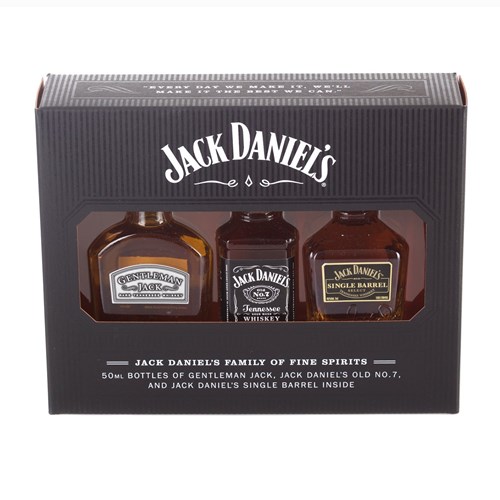 Buy & Send Jack Daniels Family Gift Set &#40;Includes Old No7, Gentleman Jack & Single Barrel&#41;